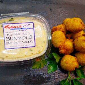 Preparado para buñuelos de bacalao